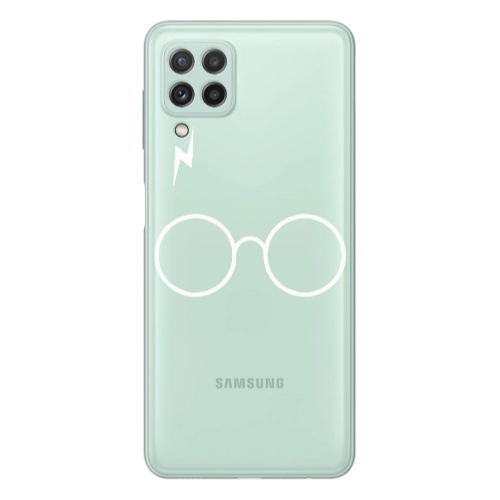 Samsung A22 4G glasses Transparent Silicone TPU Θήκη