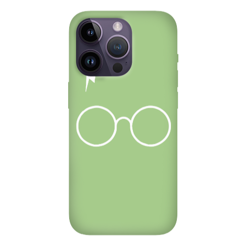 Apple iPhone 14 Pro Max glasses Light Green Colored Silicone TPU Θήκη