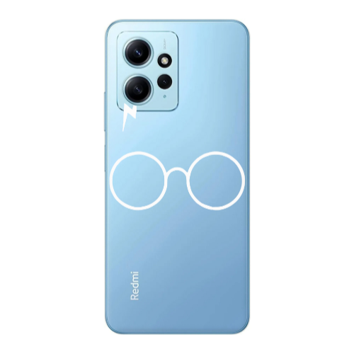 Xiaomi Redmi Note 12 4G glasses Transparent Silicone TPU Θήκη