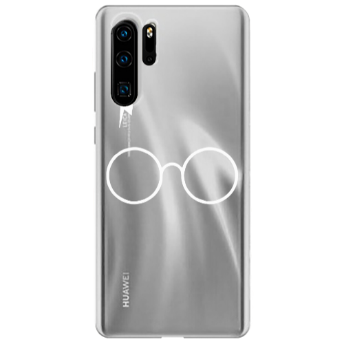Huawei P30 Pro glasses Transparent Silicone TPU Θήκη