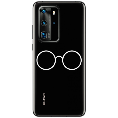 Huawei P40 Pro glasses Transparent Silicone TPU Θήκη