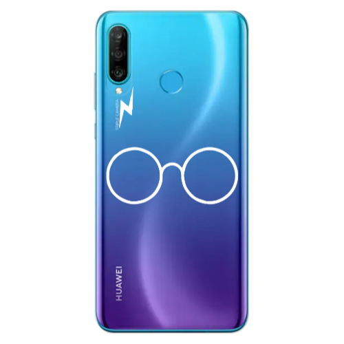 Huawei P30 Lite glasses Transparent Silicone TPU Θήκη