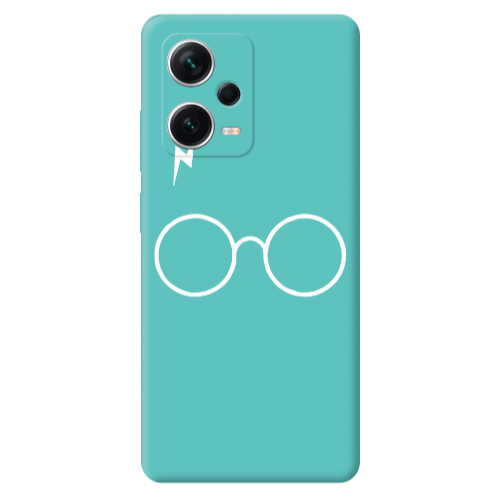 Xiaomi Poco X5 glasses Turquoise Colored Silicone TPU Θήκη