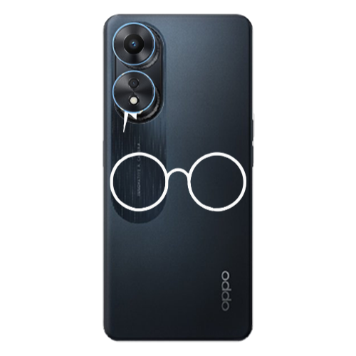 Oppo A 98 glasses Transparent Silicone TPU Θήκη