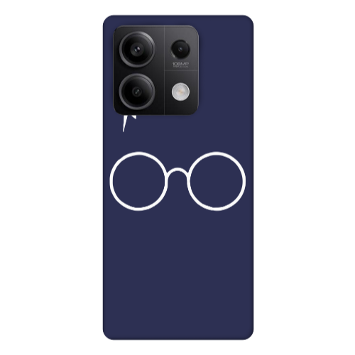 Xiaomi Redmi Note 13 5G glasses Dark blue Colored Silicone TPU Θήκη