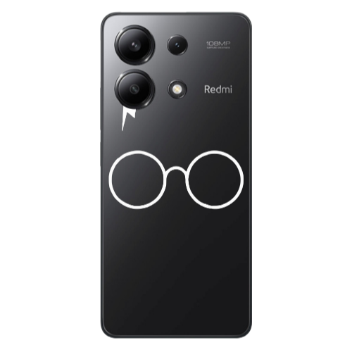 Xiaomi Redmi Note 13 4G glasses Transparent Silicone TPU Θήκη