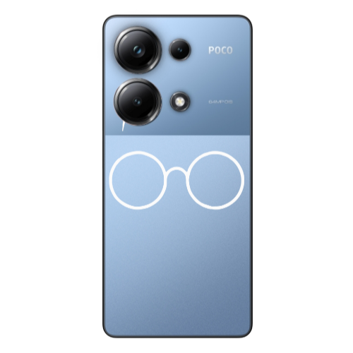 Xiaomi Poco M6 Pro 4G glasses Transparent Silicone TPU Θήκη