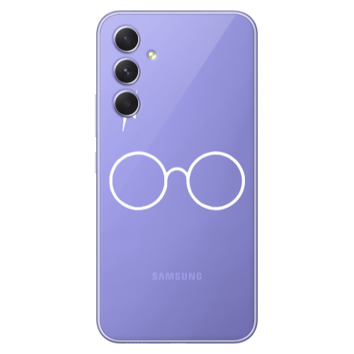 Samsung A35 glasses Transparent Silicone TPU Θήκη