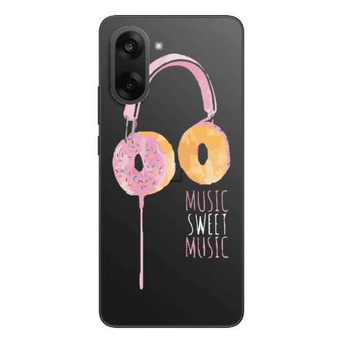 Oneplus Nord CE 5 Donut earphone Transparent Silicone TPU Θήκη