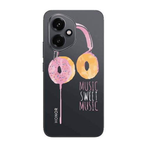 Honor Magic 400 Donut earphone Transparent Silicone TPU Θήκη