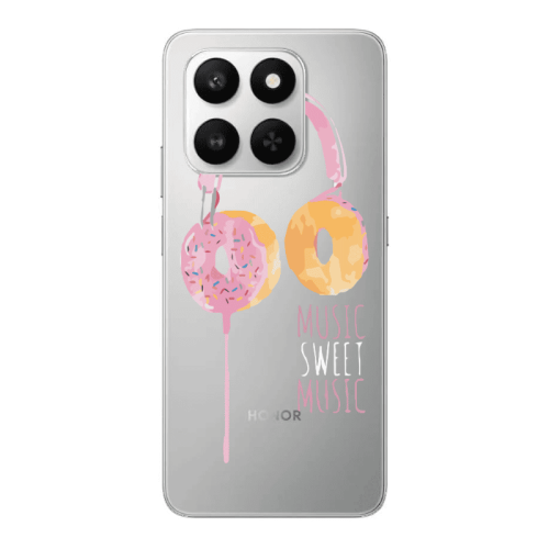 Honor Magic 400 Smart Donut earphone Transparent Silicone TPU Θήκη