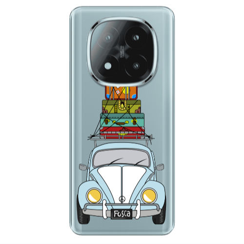 Xiaomi Redmi Note 14 Pro + 5g Holiday journey Transparent Silicone TPU Θήκη