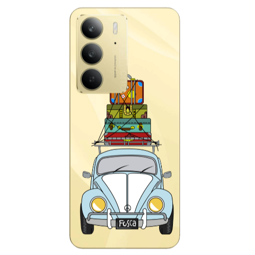 Realme C 75 Holiday journey Transparent Silicone TPU Θήκη