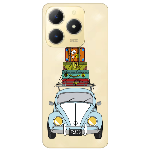 Realme C61 Holiday journey Transparent Silicone TPU Θήκη