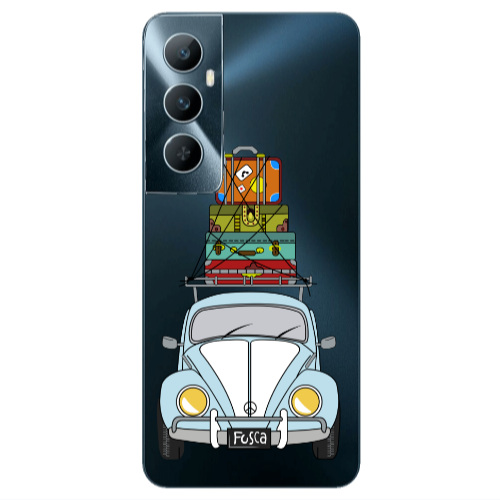 Realme C65 Holiday journey Transparent Silicone TPU Θήκη