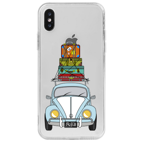 Apple iPhone X Holiday journey Transparent Silicone TPU Θήκη