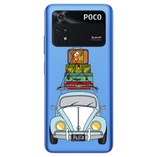 Xiaomi Poco M4 Pro 4G Holiday journey Transparent Silicone TPU Θήκη