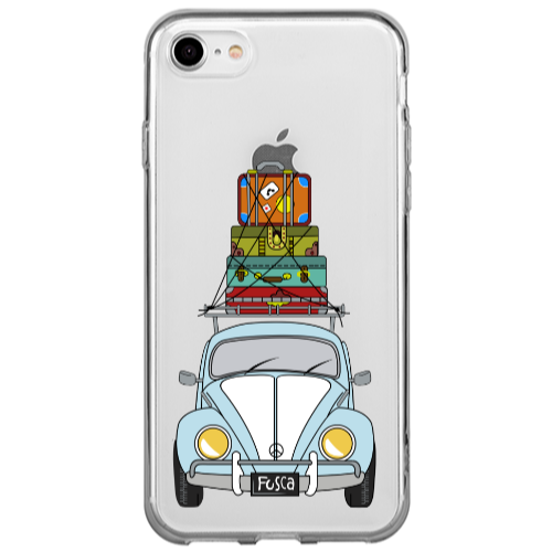 Apple iPhone 7 Holiday journey Transparent Silicone TPU Θήκη