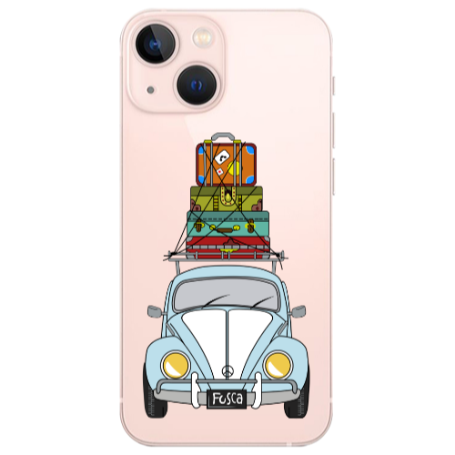 Apple iPhone 13 Mini Holiday journey Transparent Silicone TPU Θήκη