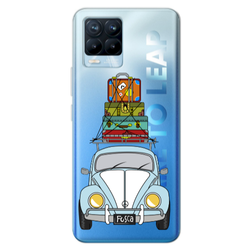 Realme 8 Pro Holiday journey Transparent Silicone TPU Θήκη