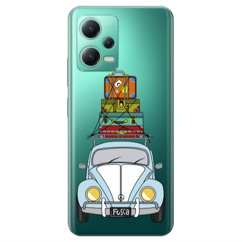 Xiaomi Redmi Note 12 Pro 5G Holiday journey Transparent Silicone TPU Θήκη
