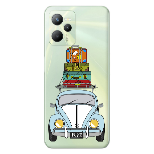 Realme C35 Holiday journey Transparent Silicone TPU Θήκη