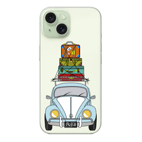 Apple iPhone 15 Holiday journey Transparent Silicone TPU Θήκη