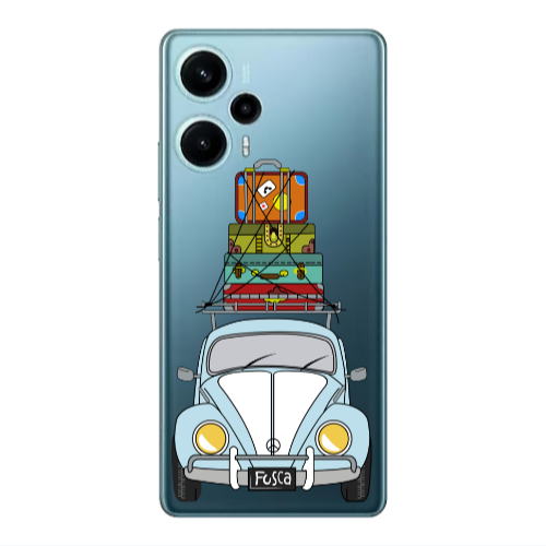 Xiaomi Poco F5 Holiday journey Transparent Silicone TPU Θήκη