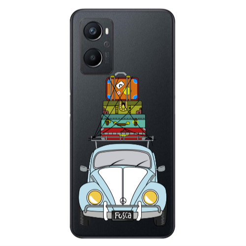 Oppo A 96 Holiday journey Transparent Silicone TPU Θήκη