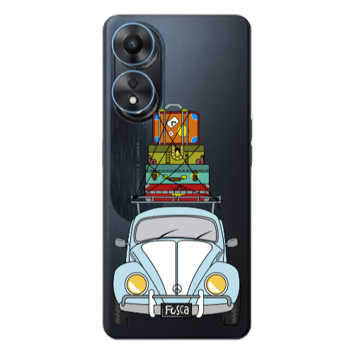 Oppo A 98 Holiday journey Transparent Silicone TPU Θήκη