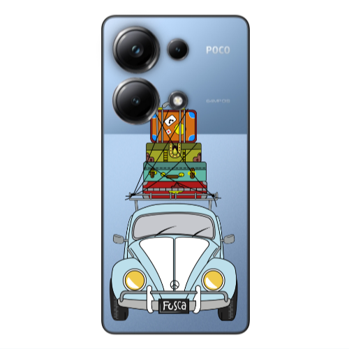 Xiaomi Poco M6 Pro 4G Holiday journey Transparent Silicone TPU Θήκη