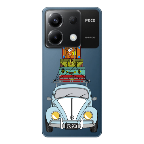Xiaomi Poco X6 5G Holiday journey Transparent Silicone TPU Θήκη