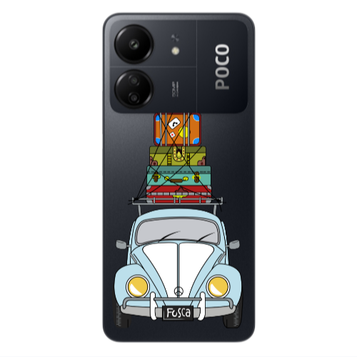 Xiaomi Poco C65 Holiday journey Transparent Silicone TPU Θήκη