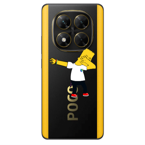Xiaomi Poco X7 Simpsons2 Transparent Silicone TPU Θήκη
