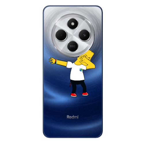 Xiaomi Redmi 14c Simpsons2 Transparent Silicone TPU Θήκη