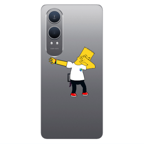 Oneplus Nord Ce 4 lite Simpsons2 Transparent Silicone TPU Θήκη