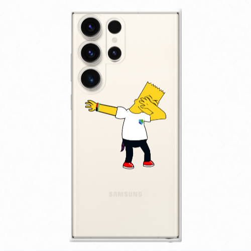 Samsung S25 Ultra Simpsons2 Transparent Silicone TPU Θήκη