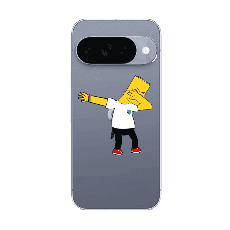 Google Pixel 10 Simpsons2 Transparent Silicone TPU Θήκη