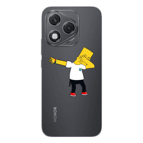 Honor 400 Lite Simpsons2 Transparent Silicone TPU Θήκη