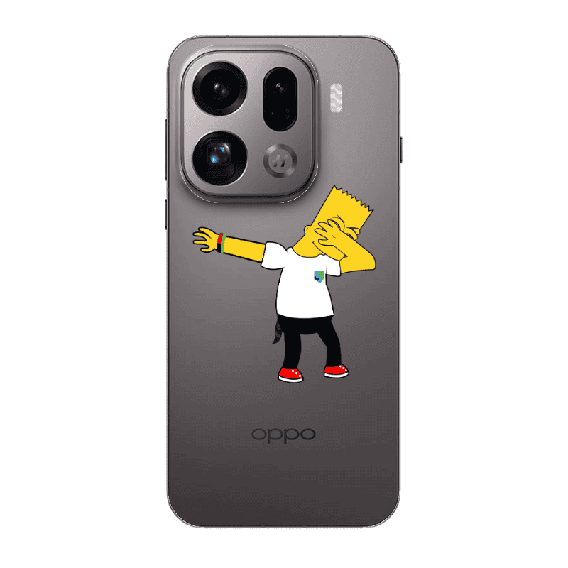 Oppo Find X9 Pro Simpsons2 Transparent Silicone TPU Θήκη