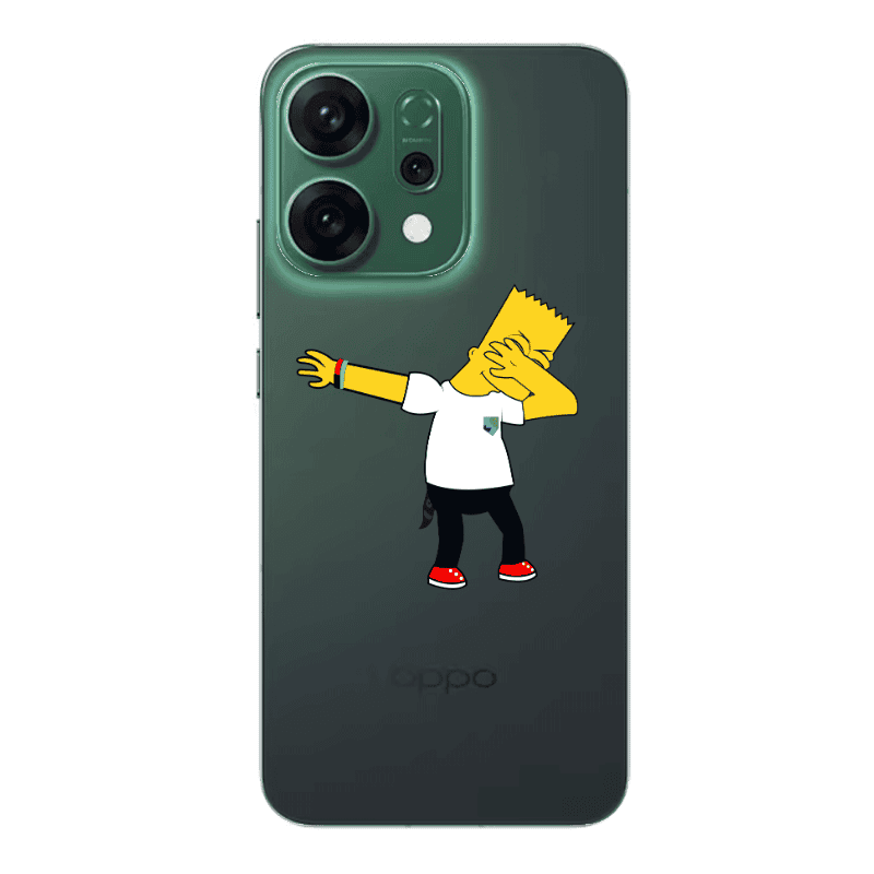 Oppo RENO 14 Simpsons2 Transparent Silicone TPU Θήκη