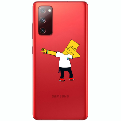 Samsung S20 FE Simpsons2 Transparent Silicone TPU Θήκη