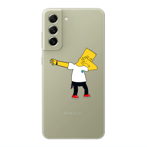 Samsung S22 Plus Simpsons2 Transparent Silicone TPU Θήκη
