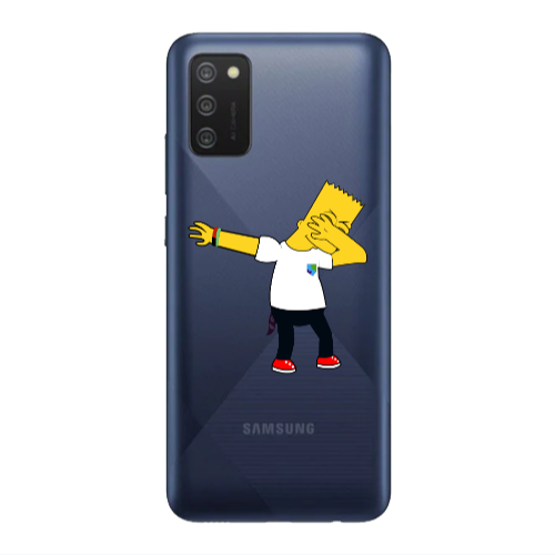 Samsung A03S Simpsons2 Transparent Silicone TPU Θήκη