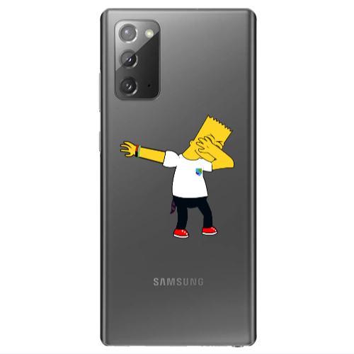 Samsung Note 20 Simpsons2 Transparent Silicone TPU Θήκη