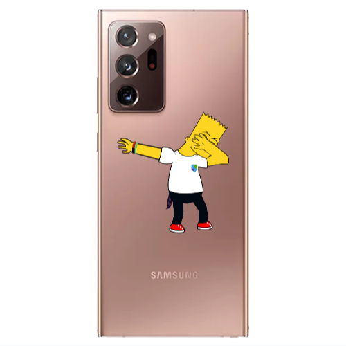 Samsung Note 20 Ultra Simpsons2 Transparent Silicone TPU Θήκη