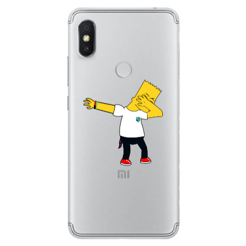Xiaomi Redmi S2 Simpsons2 Transparent Silicone TPU Θήκη