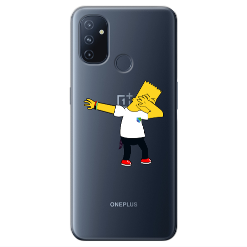 Oneplus Nord 100 Simpsons2 Transparent Silicone TPU Θήκη