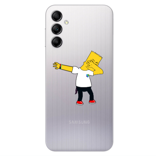 Samsung A24 Simpsons2 Transparent Silicone TPU Θήκη