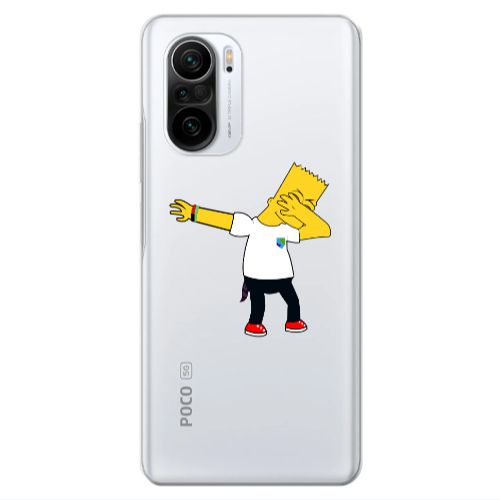 Xiaomi Poco F3 Simpsons2 Transparent Silicone TPU Θήκη